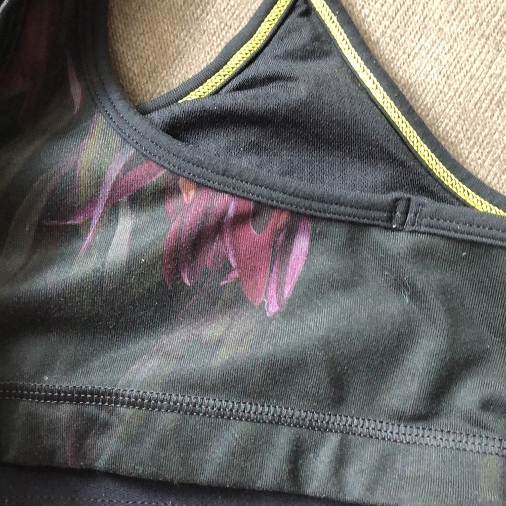 Lululemon No Limits Tank Black Midnight Iris. View 5
